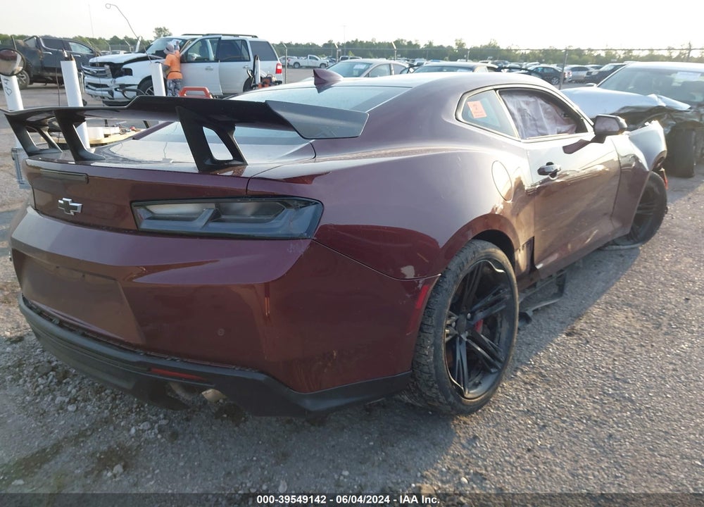 2018 CHEVROLET CAMARO ZL1 VIN: 1G1FJ1R60J0165397