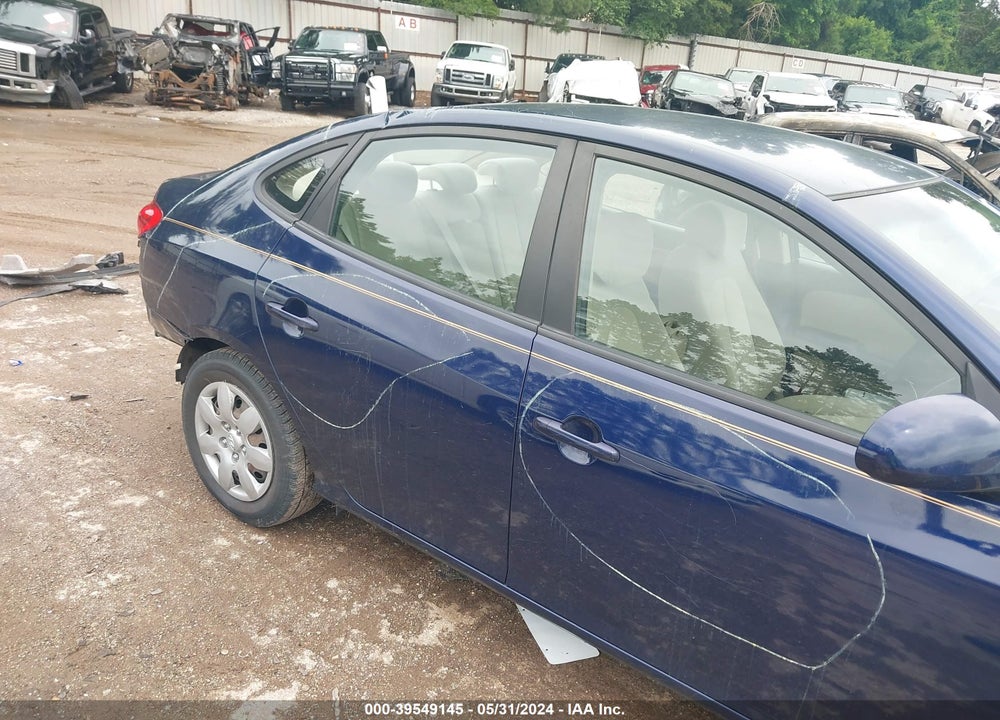 2009 HYUNDAI ELANTRA GLS VIN: KMHDU46D49U629771