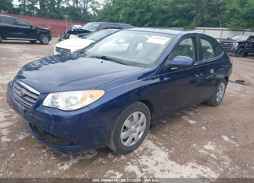 2009 HYUNDAI ELANTRA GLS VIN: KMHDU46D49U629771