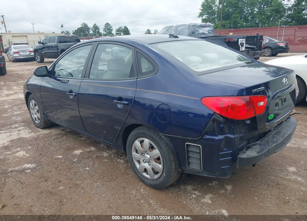 2009 HYUNDAI ELANTRA GLS VIN: KMHDU46D49U629771