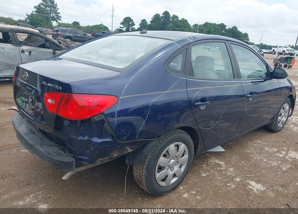 2009 HYUNDAI ELANTRA GLS VIN: KMHDU46D49U629771