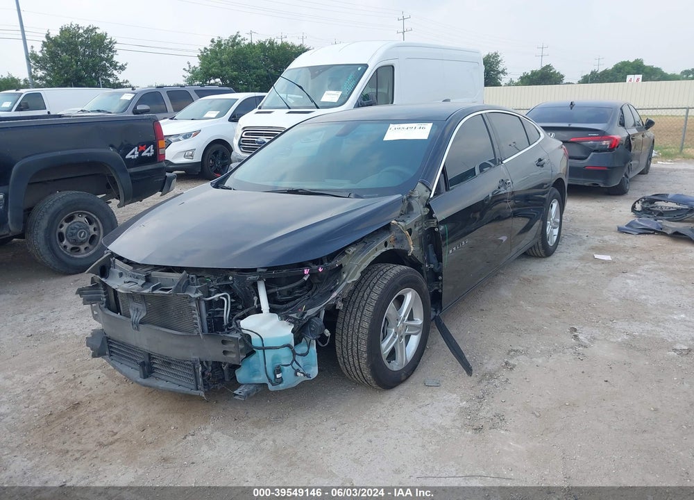 2022 CHEVROLET MALIBU FWD LS VIN: 1G1ZB5ST1NF190183