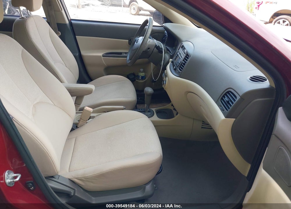 2010 HYUNDAI ACCENT GLS VIN: KMHCN4AC3AU487442