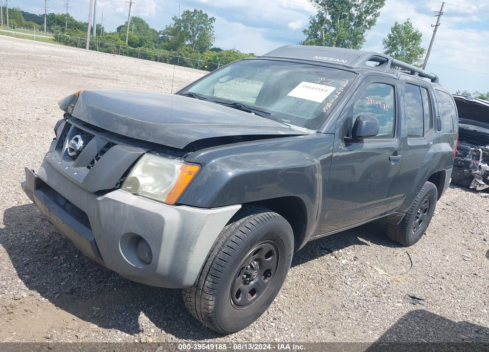 2008 NISSAN XTERRA X VIN: 5N1AN08W48C505513