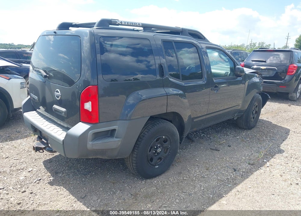 2008 NISSAN XTERRA X VIN: 5N1AN08W48C505513
