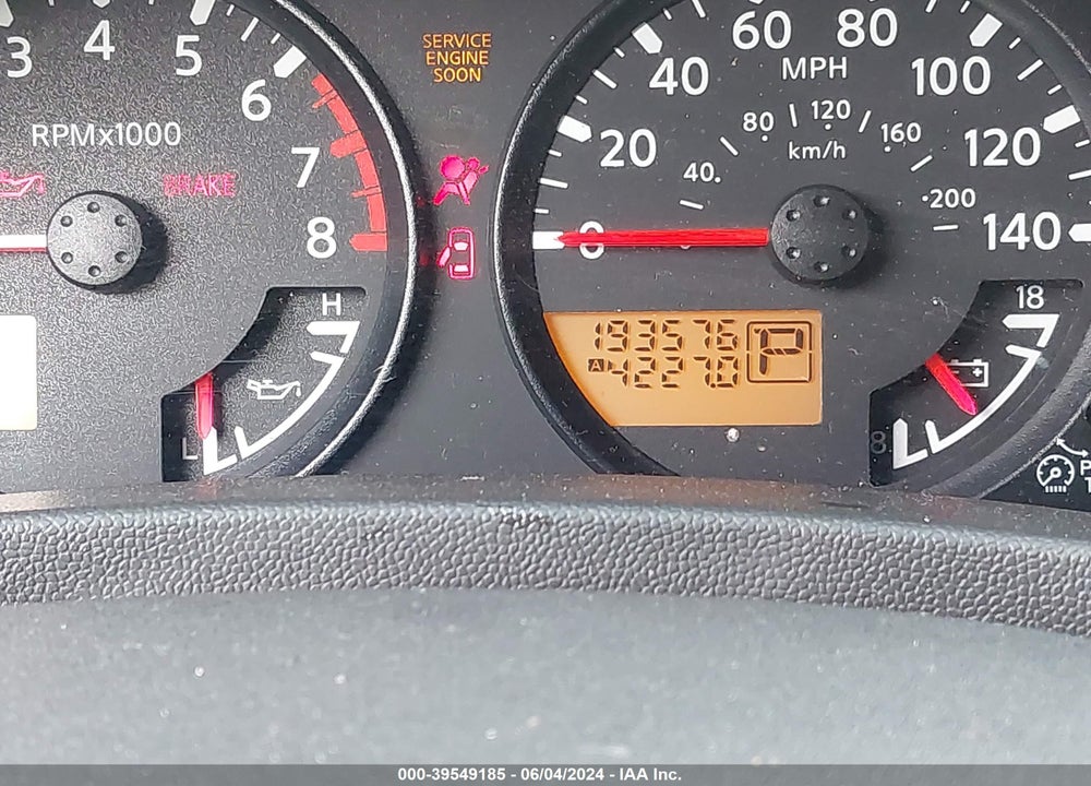 2008 NISSAN XTERRA X VIN: 5N1AN08W48C505513