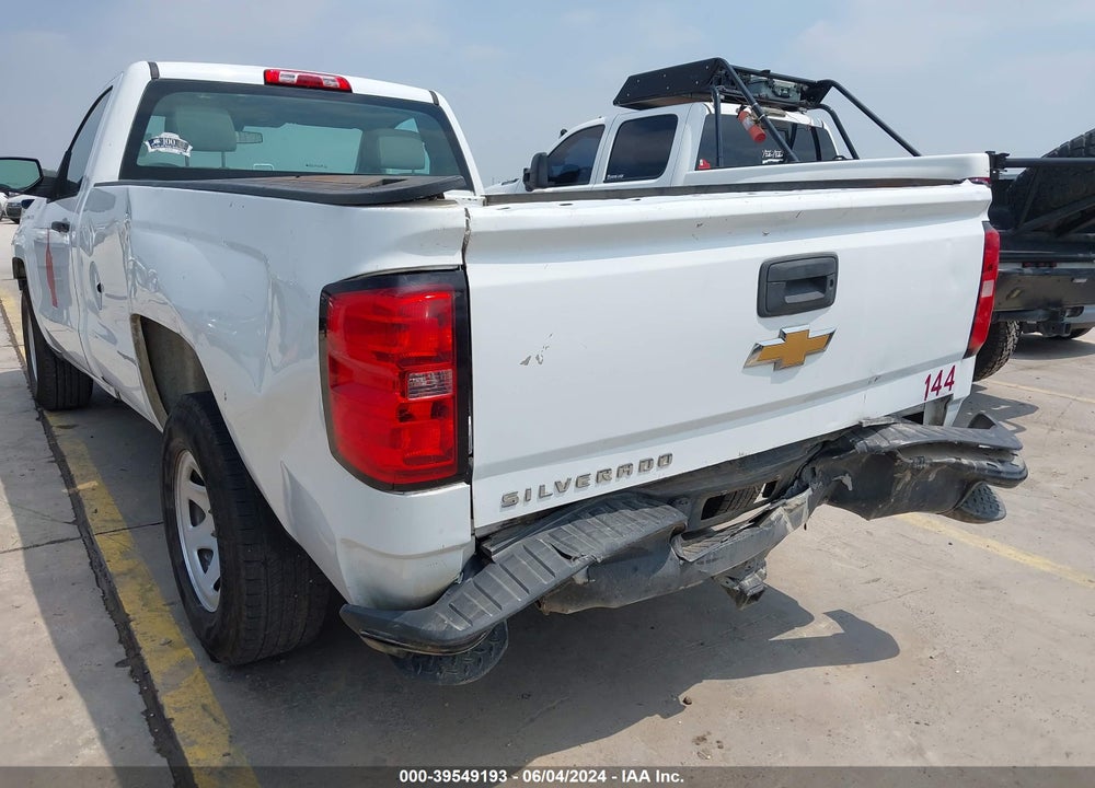 2016 CHEVROLET SILVERADO 1500 WT VIN: 1GCNCNEH0GZ319574