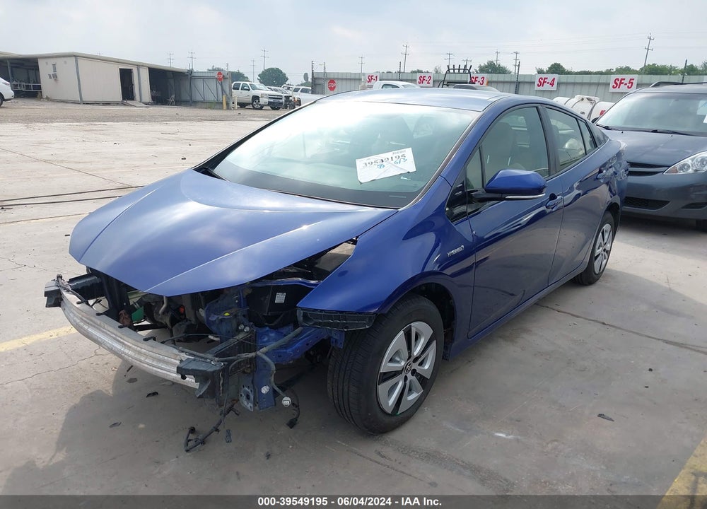 2016 TOYOTA PRIUS THREE VIN: JTDKARFUXG3509056
