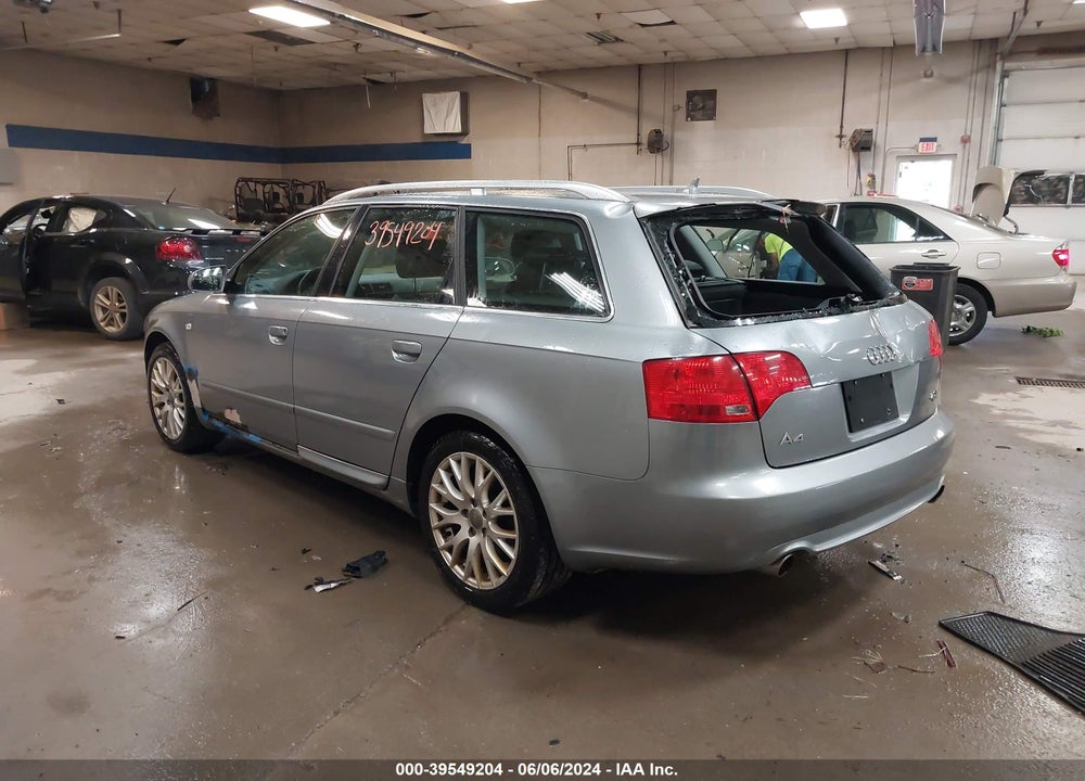 2008 AUDI A4 2.0T/2.0T AVANT SPECIAL EDITION VIN: WAUKF78E98A168030