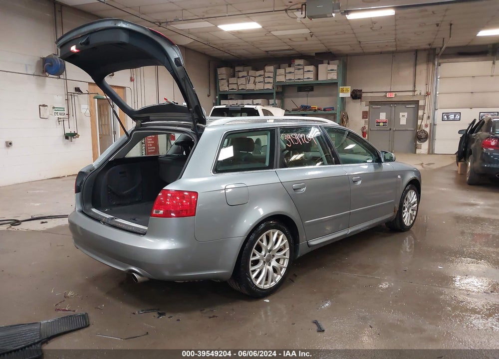 2008 AUDI A4 2.0T/2.0T AVANT SPECIAL EDITION VIN: WAUKF78E98A168030
