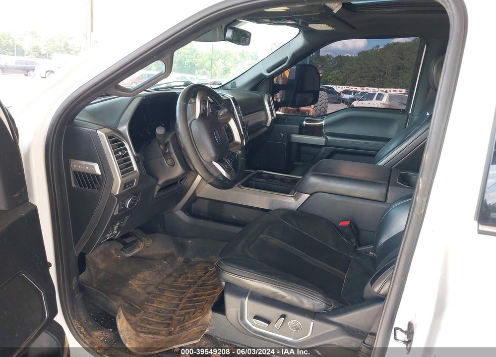 2017 FORD F-250 PLATINUM VIN: 1FT7W2BT8HED40950