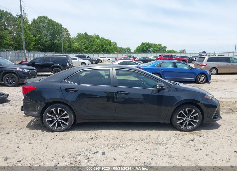2019 TOYOTA COROLLA SE VIN: 2T1BURHE4KC221501