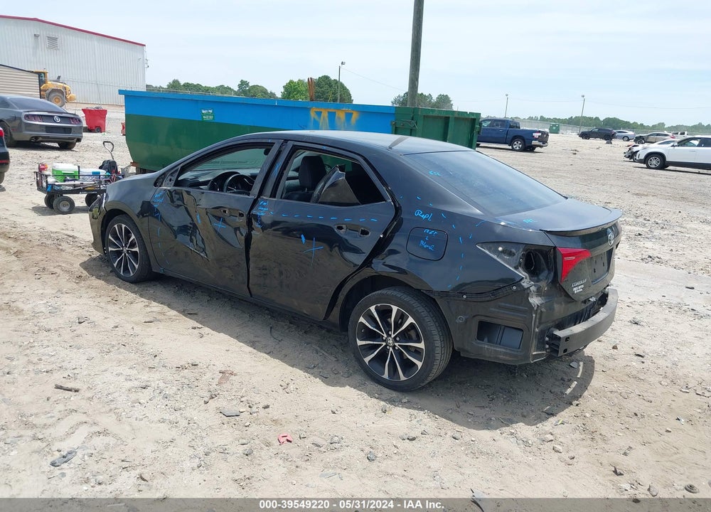 2019 TOYOTA COROLLA SE VIN: 2T1BURHE4KC221501