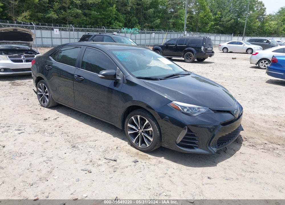 2019 TOYOTA COROLLA SE VIN: 2T1BURHE4KC221501