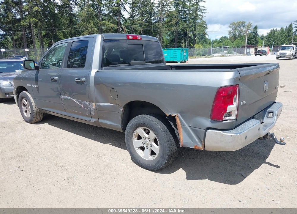 2010 DODGE RAM 1500 SLT/SPORT/TRX VIN: 1D7RV1GT1AS125292