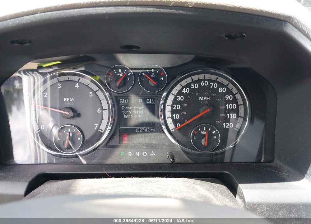 2010 DODGE RAM 1500 SLT/SPORT/TRX VIN: 1D7RV1GT1AS125292