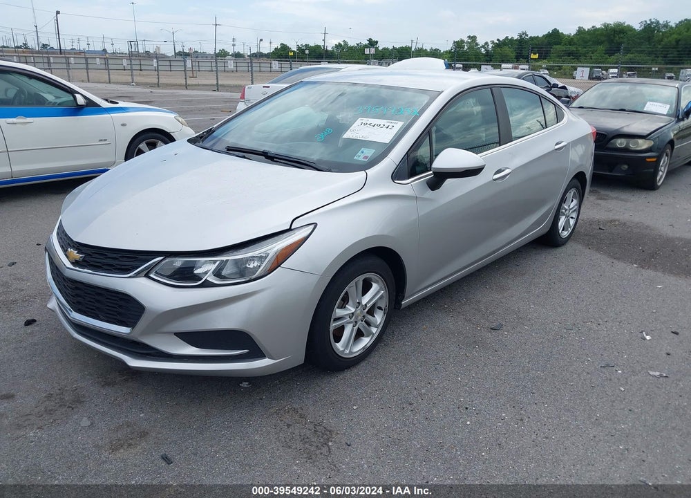2018 CHEVROLET CRUZE LT AUTO VIN: 1G1BE5SM0J7164292