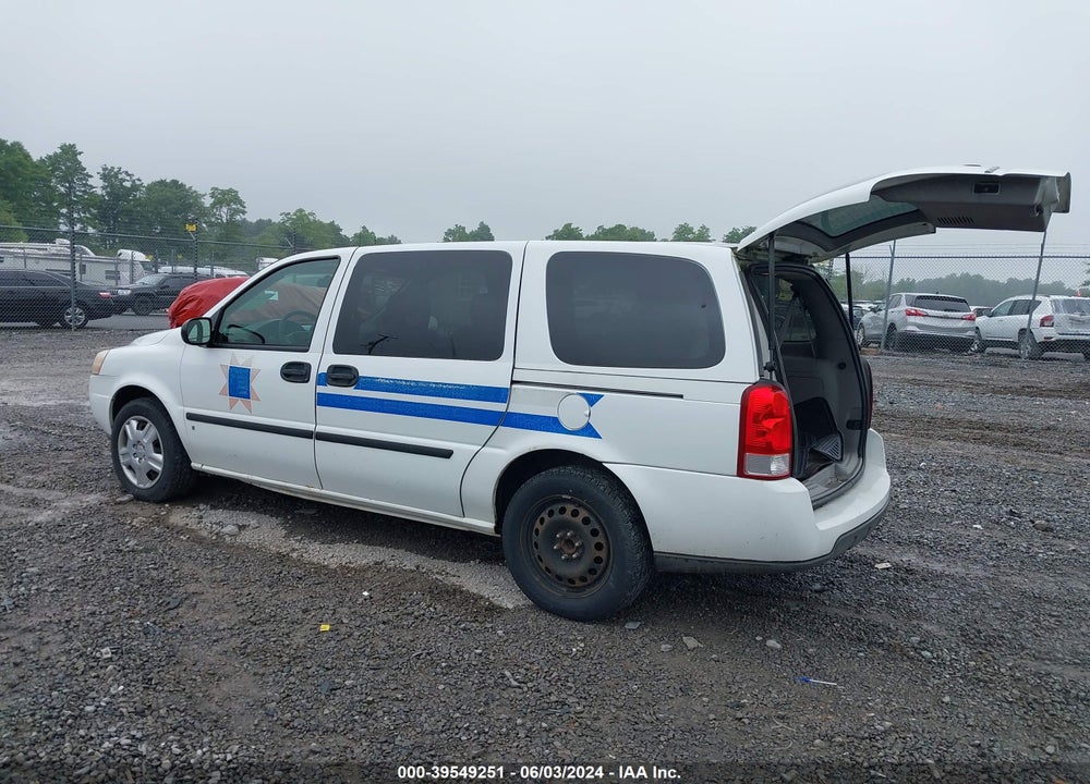 2008 CHEVROLET UPLANDER LS VIN: 1GNDV23108D188582