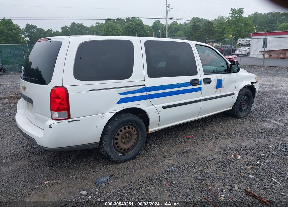 2008 CHEVROLET UPLANDER LS VIN: 1GNDV23108D188582