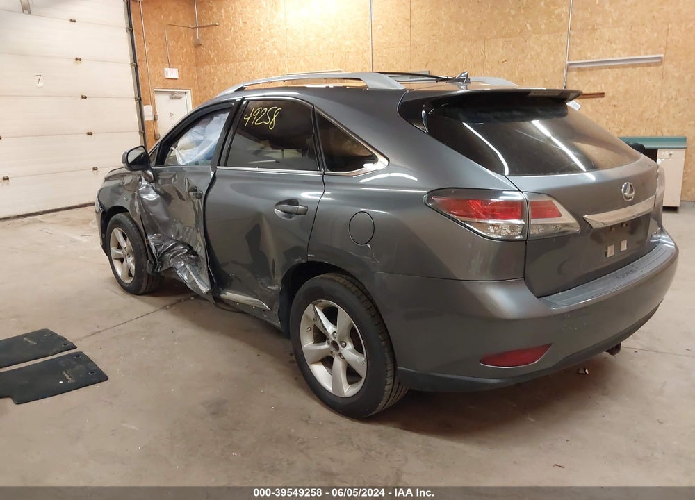 2013 LEXUS RX 350 VIN: 2T2BK1BA9DC172078