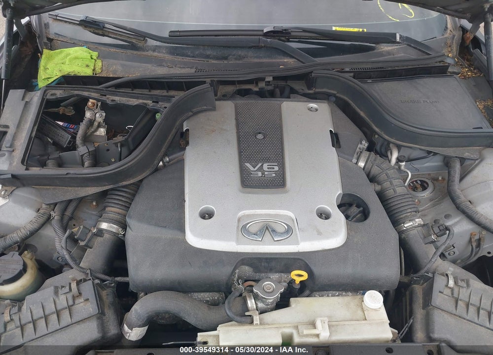 2008 INFINITI G35X VIN: JNKBV61F58M274541