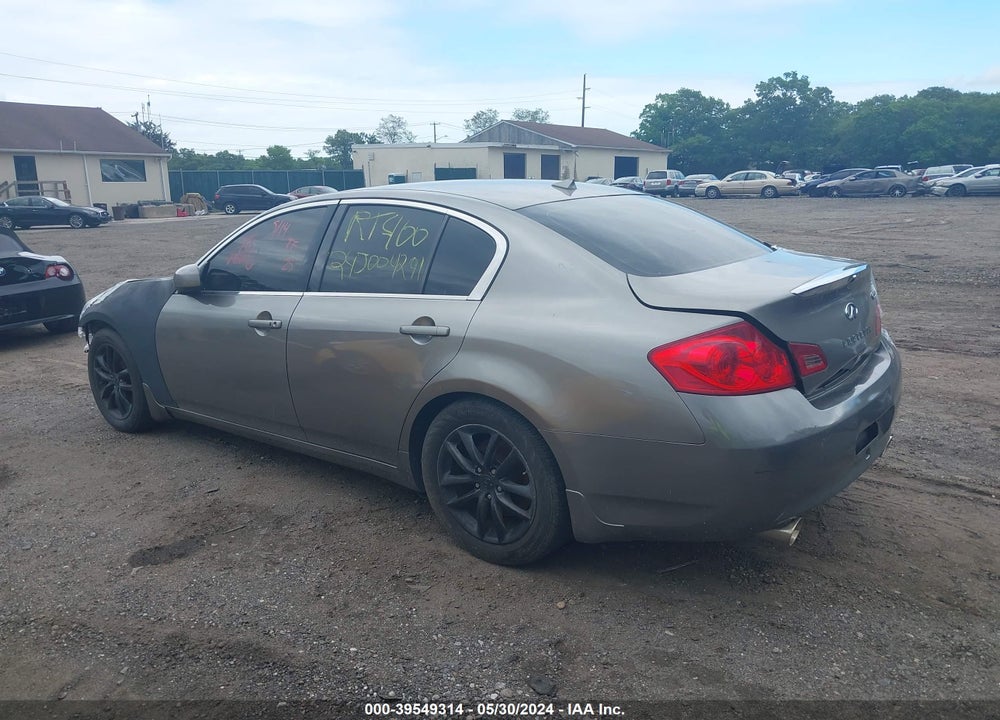 2008 INFINITI G35X VIN: JNKBV61F58M274541