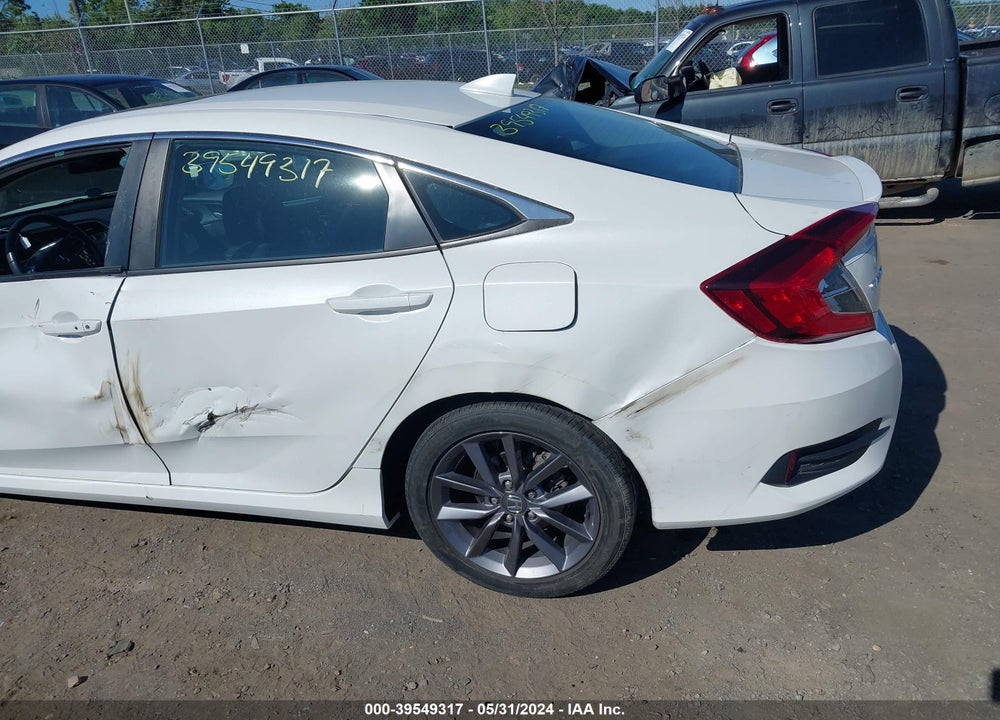 2020 HONDA CIVIC EX VIN: 19XFC1F37LE003336