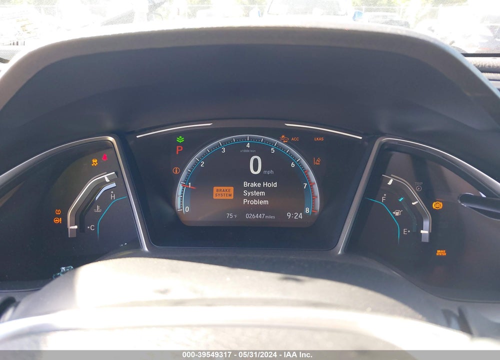 2020 HONDA CIVIC EX VIN: 19XFC1F37LE003336