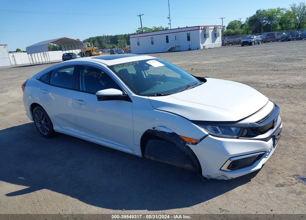 2020 HONDA CIVIC EX VIN: 19XFC1F37LE003336