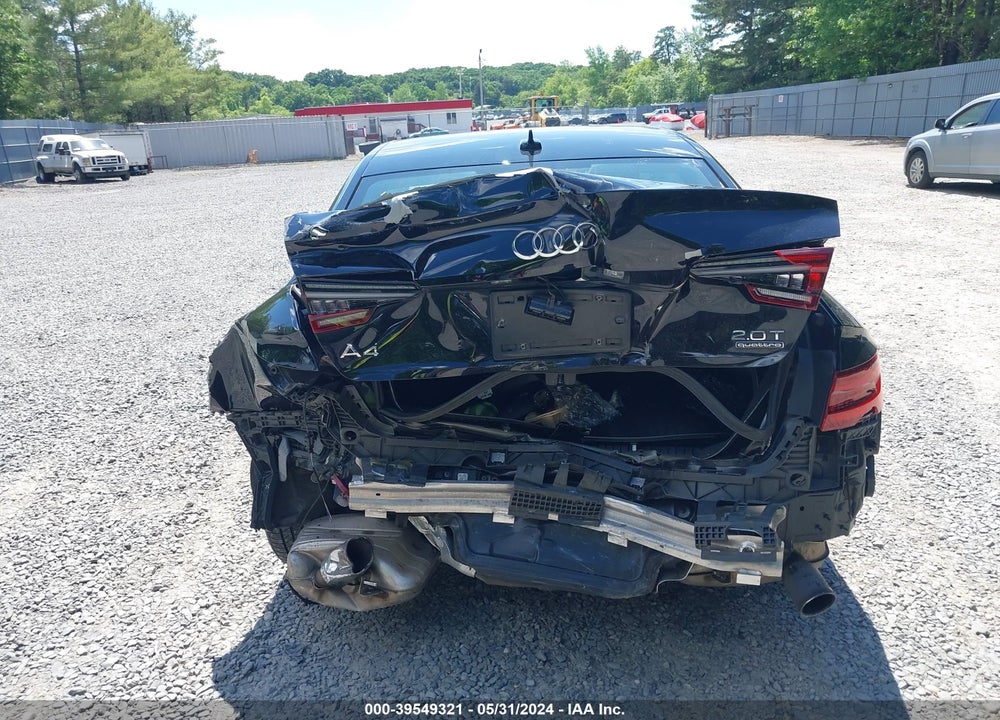2018 AUDI A4 2.0T PREMIUM/2.0T TECH PREMIUM VIN: WAUDNAF42JN018696