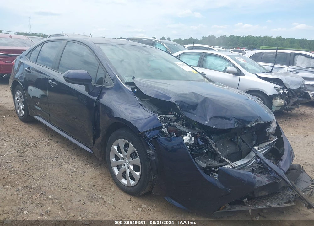 2020 TOYOTA COROLLA LE VIN: 5YFEPRAE0LP089112