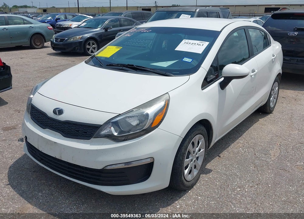 2016 KIA RIO LX VIN: KNADM4A34G6562283