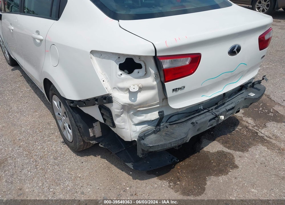 2016 KIA RIO LX VIN: KNADM4A34G6562283