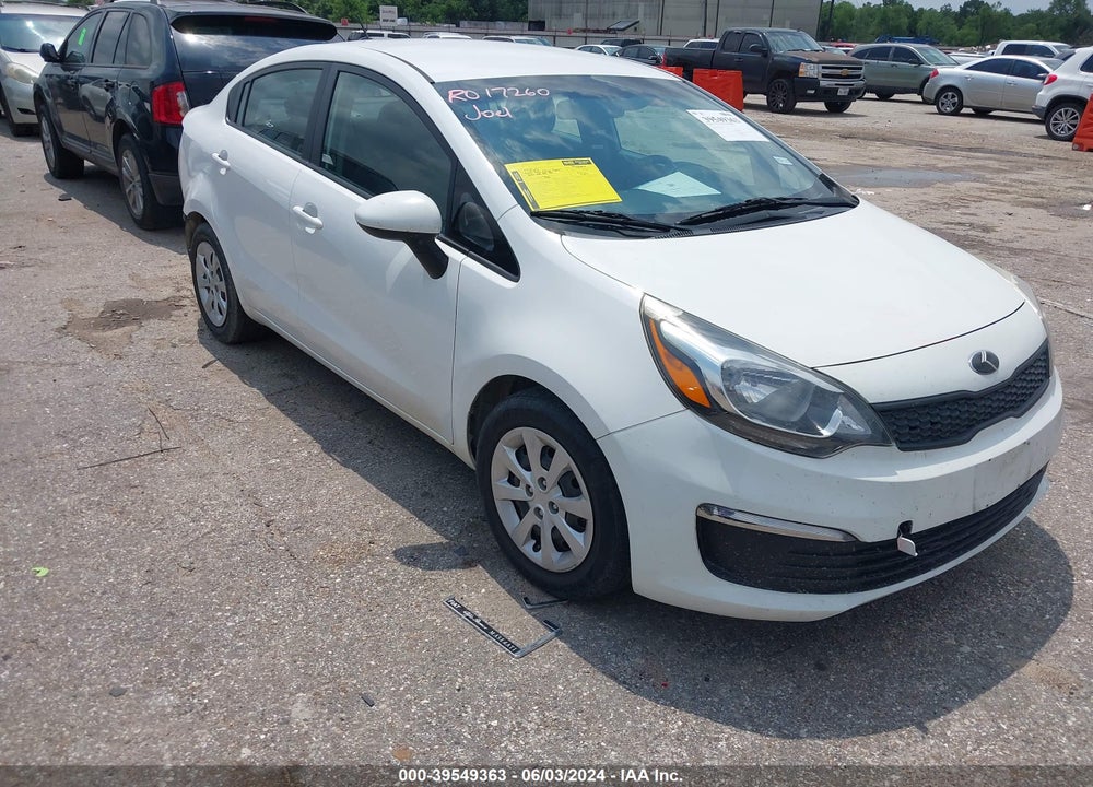 2016 KIA RIO LX VIN: KNADM4A34G6562283