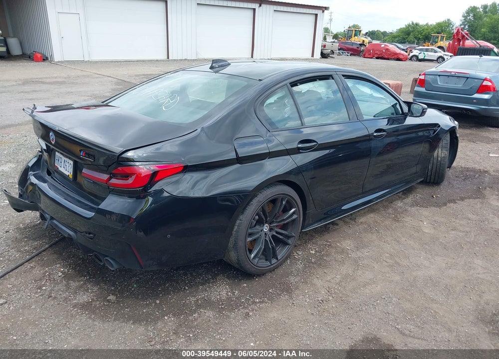 2022 BMW M5 VIN: WBS83CH02NCK40035