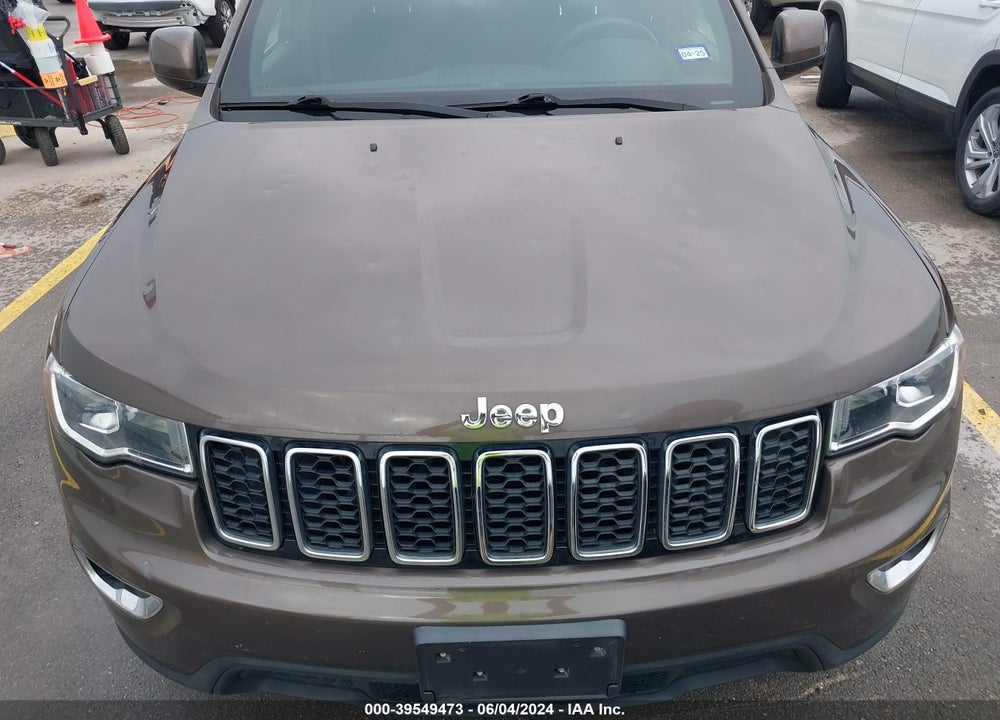 2017 JEEP GRAND CHEROKEE LAREDO 4X4 VIN: 1C4RJFAG7HC875671