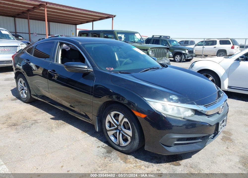 2016 HONDA CIVIC LX VIN: 19XFC2F54GE095356