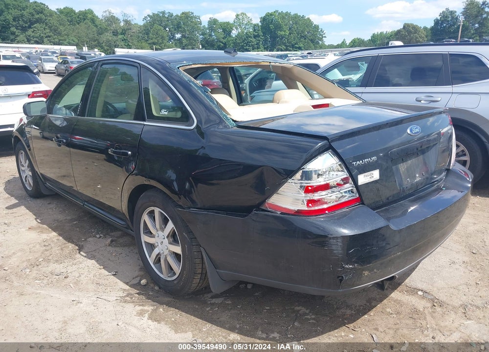 2008 FORD TAURUS SEL VIN: 1FAHP24W58G114254