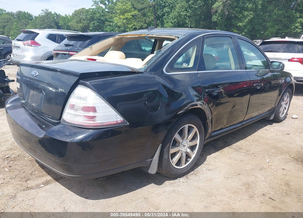 2008 FORD TAURUS SEL VIN: 1FAHP24W58G114254