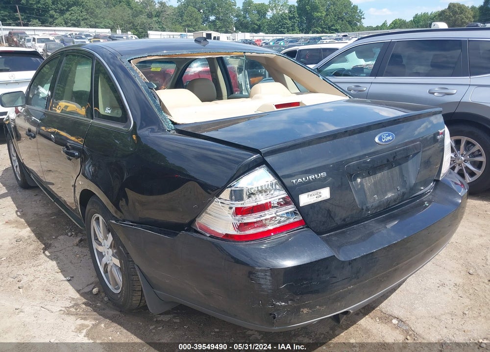 2008 FORD TAURUS SEL VIN: 1FAHP24W58G114254