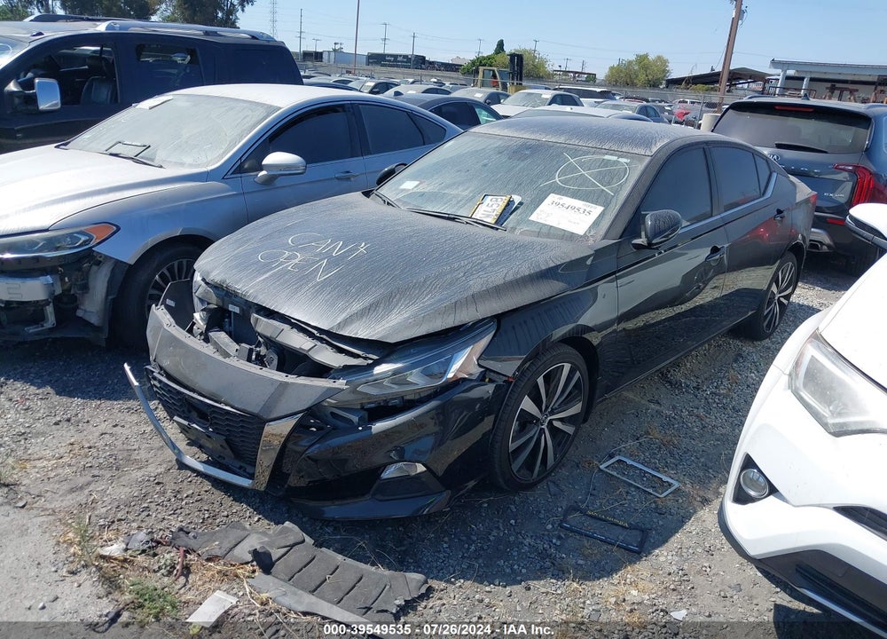 2022 NISSAN ALTIMA SR FWD VIN: 1N4BL4CV7NN371915