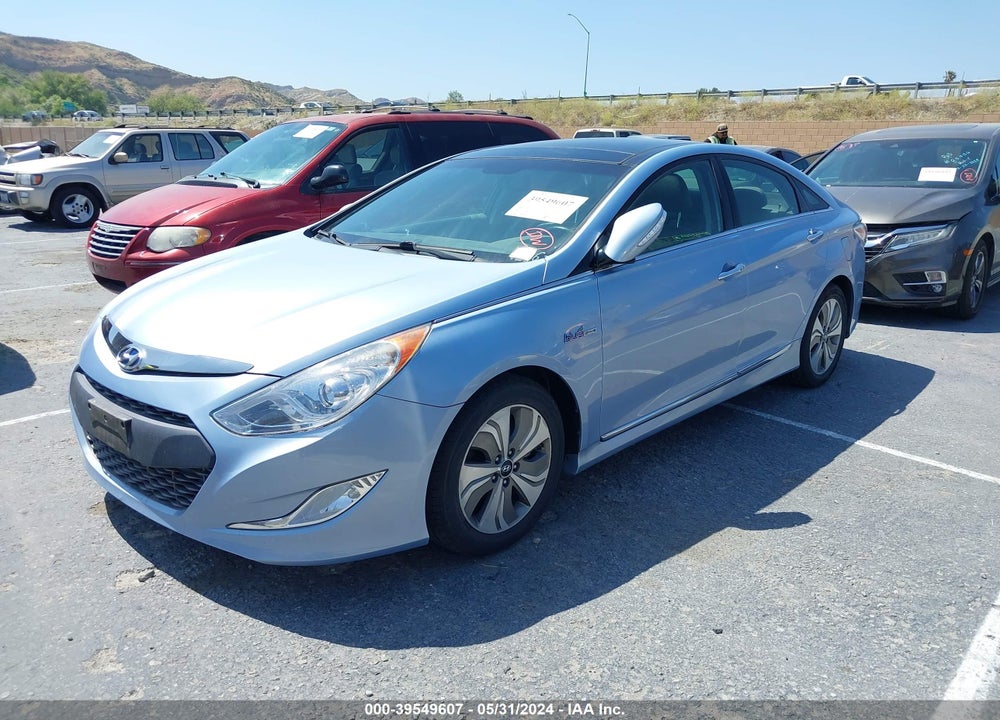2014 HYUNDAI SONATA HYBRID LIMITED VIN: KMHEC4A48EA107154