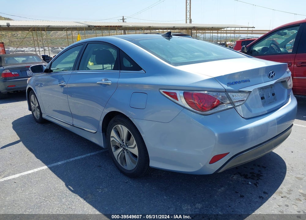 2014 HYUNDAI SONATA HYBRID LIMITED VIN: KMHEC4A48EA107154