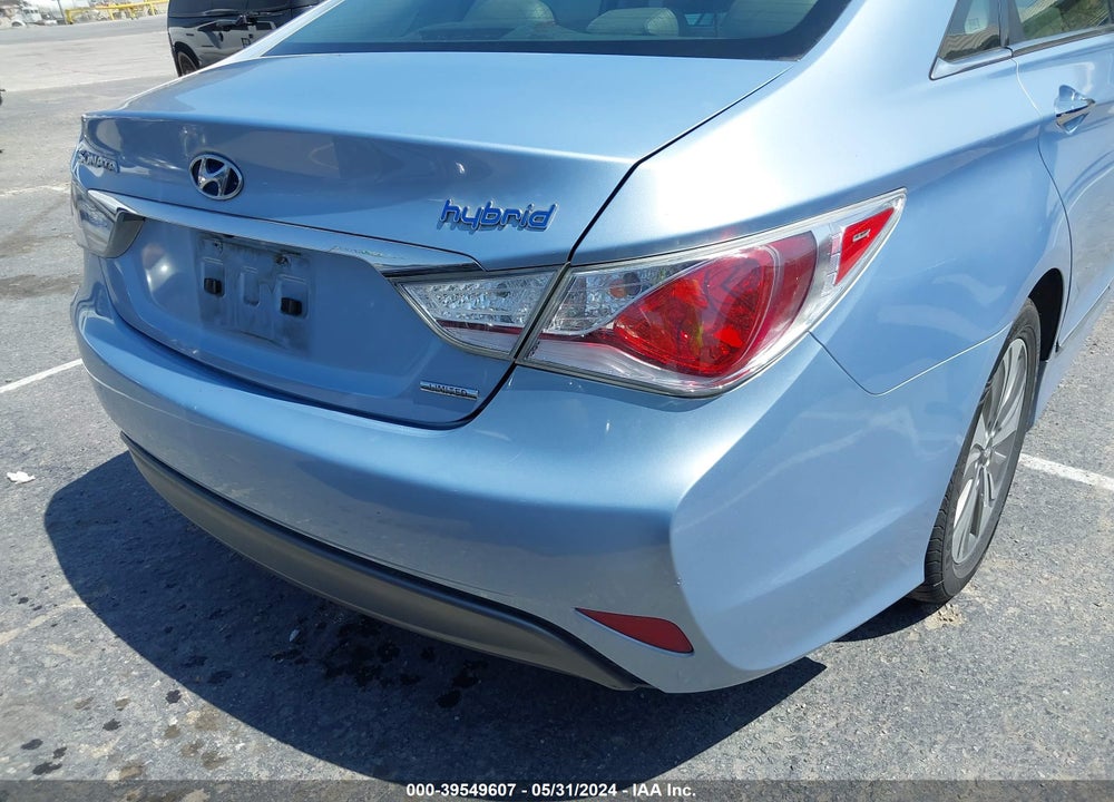 2014 HYUNDAI SONATA HYBRID LIMITED VIN: KMHEC4A48EA107154