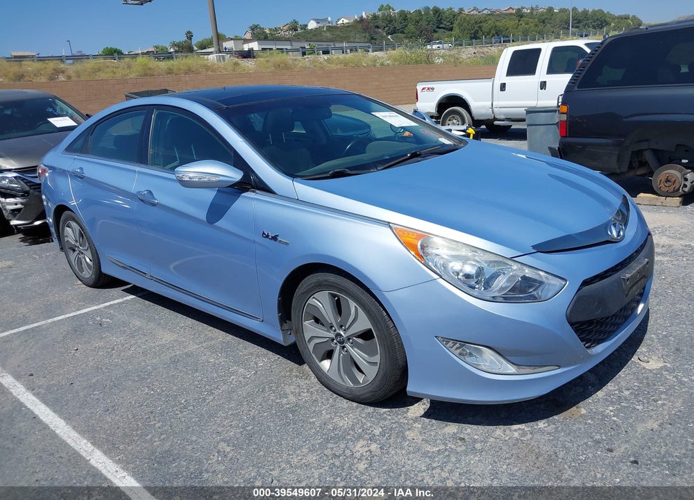 2014 HYUNDAI SONATA HYBRID LIMITED VIN: KMHEC4A48EA107154