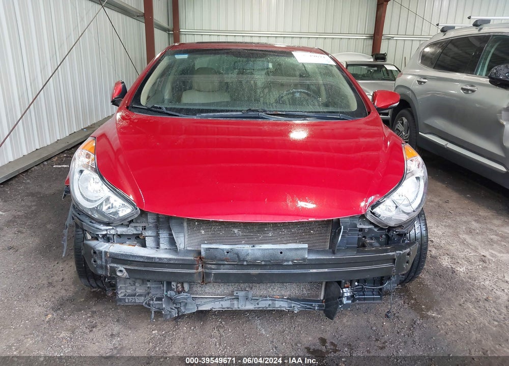 2012 HYUNDAI ELANTRA LIMITED (ULSAN PLANT) VIN: KMHDH4AE2CU480157