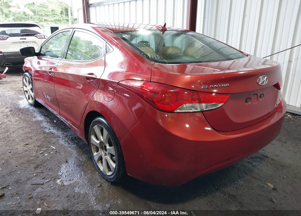 2012 HYUNDAI ELANTRA LIMITED (ULSAN PLANT) VIN: KMHDH4AE2CU480157