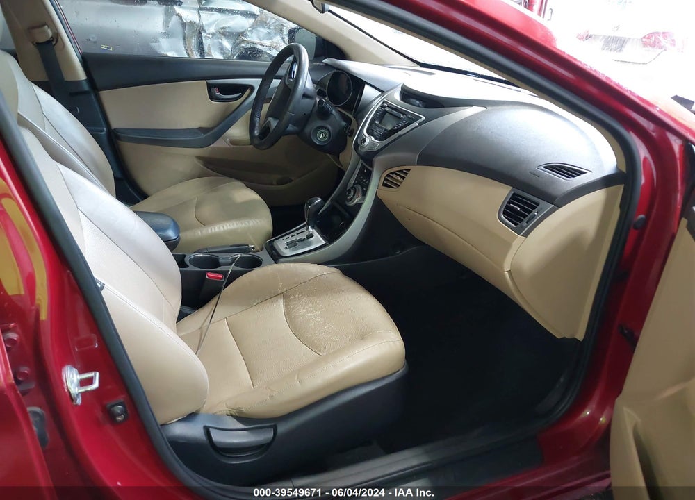 2012 HYUNDAI ELANTRA LIMITED (ULSAN PLANT) VIN: KMHDH4AE2CU480157