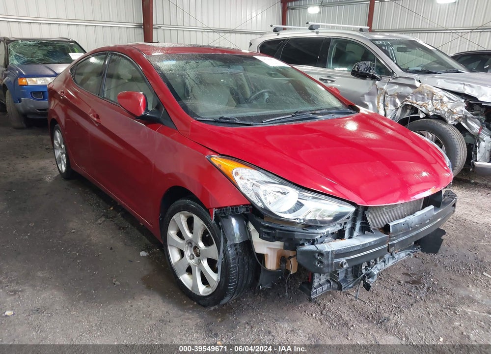 2012 HYUNDAI ELANTRA LIMITED (ULSAN PLANT) VIN: KMHDH4AE2CU480157