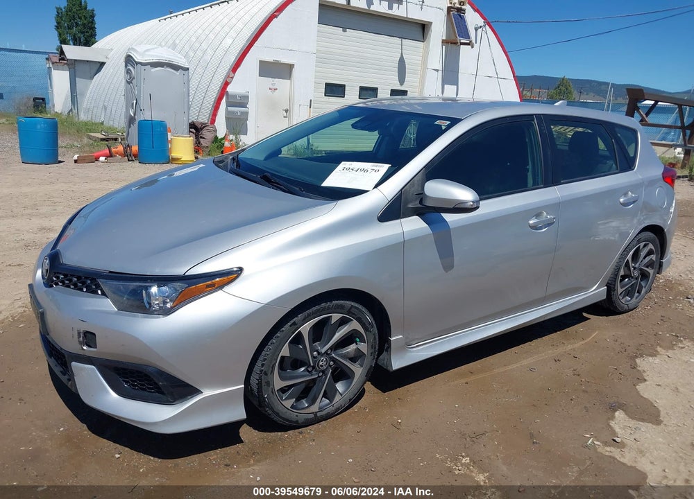 2017 TOYOTA COROLLA IM VIN: JTNKARJE8HJ537186